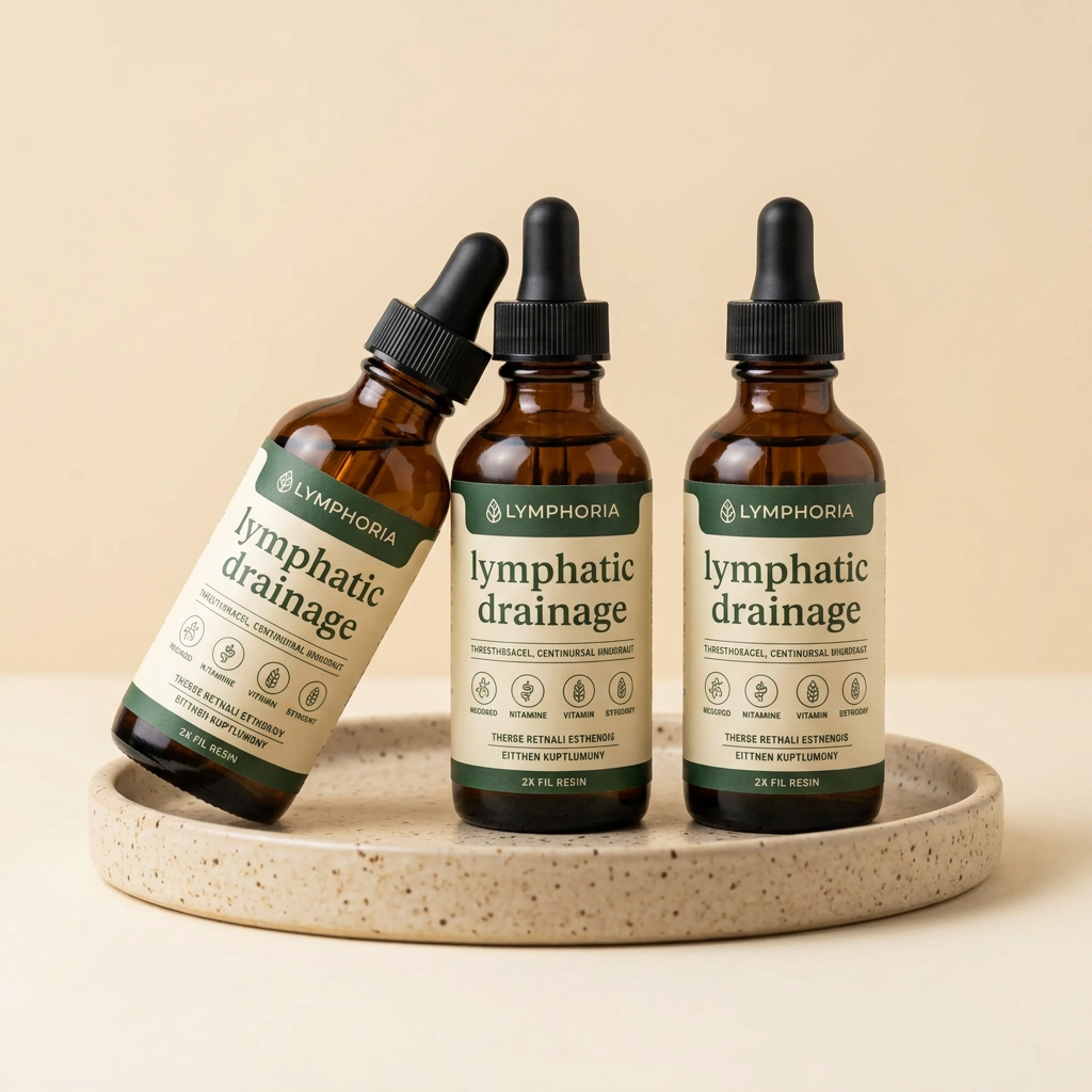 Lymphoria lymphatic drainage bottles